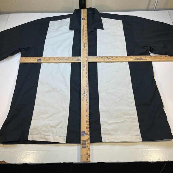 Classic Two Tone Retro Rockabilly Casino Club Style SHIRT Sz Mens XXL - Picture 3 of 3